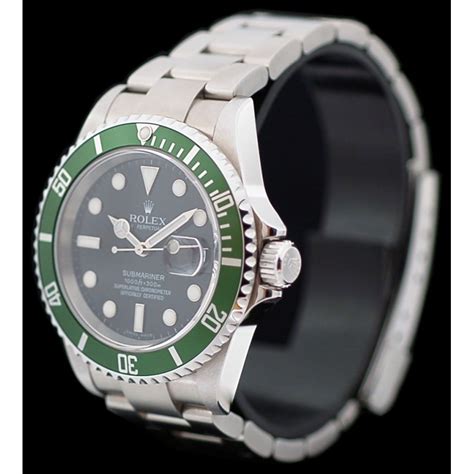 rolex submariner verte occasion|rolex submariner gold case.